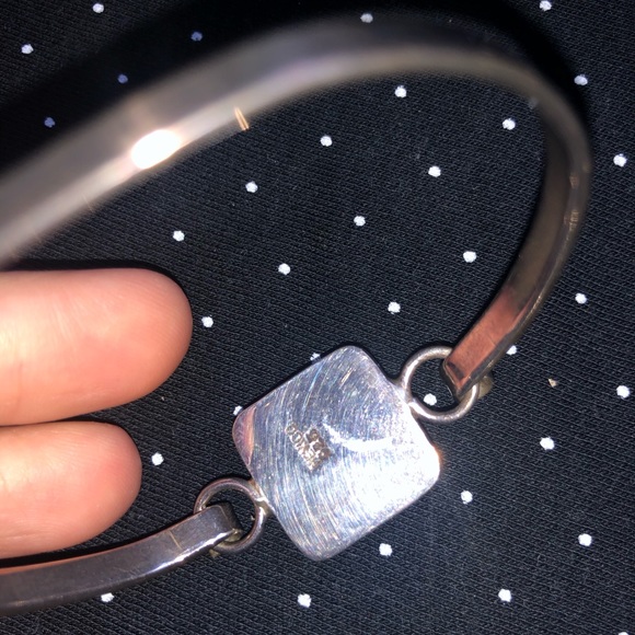 Sterling Silver Bracelet and Ring Set - Picture 3 of 5